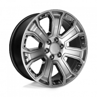 [PERFORMANCE REPLICAS 548.4 - HYPER SILVER DARK W/ CHROME ACCENTS]
