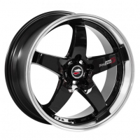 [LENSO D1R - GLOSS BLACK / POLISHED DISH]