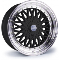 [Dare RS - Gloss Black Polished / Chrome Rivets]