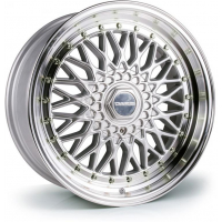 [Dare RS - Silver Polished / Chrome Rivets]
